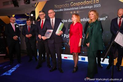 Uroczystość wręczenia Nagród Gospodarczych Marszałka Województwa Lubuskiego za najbardziej innowacyjne produkty, usługi lub technologie
