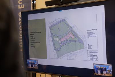 Konferencja prasowa na temat planowanej budowy Centrum Leczenia Dzieci i Młodzieży w Zielonej Górze