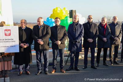 Uroczyste otwarcie IV etapu obwodnicy Drezdenka