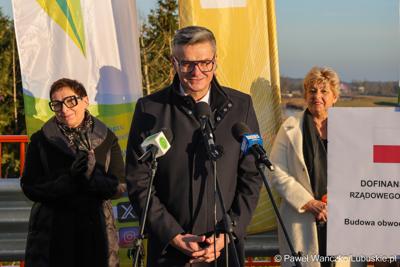 Uroczyste otwarcie IV etapu obwodnicy Drezdenka