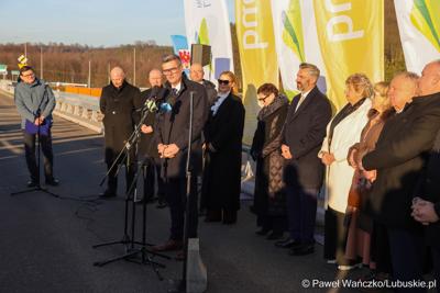 Uroczyste otwarcie IV etapu obwodnicy Drezdenka