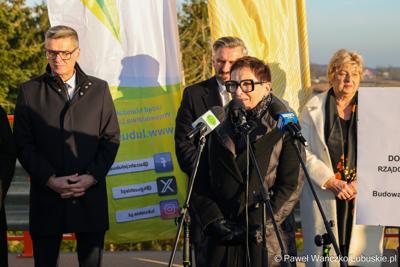 Uroczyste otwarcie IV etapu obwodnicy Drezdenka