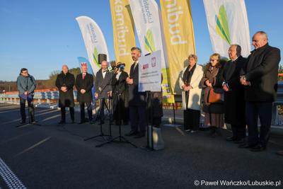 Uroczyste otwarcie IV etapu obwodnicy Drezdenka