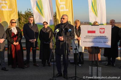 Uroczyste otwarcie IV etapu obwodnicy Drezdenka