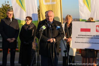 Uroczyste otwarcie IV etapu obwodnicy Drezdenka