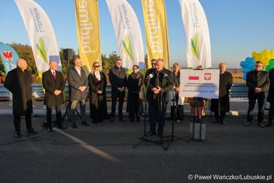 Uroczyste otwarcie IV etapu obwodnicy Drezdenka