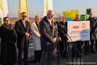 Uroczyste otwarcie IV etapu obwodnicy Drezdenka