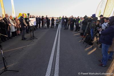 Uroczyste otwarcie IV etapu obwodnicy Drezdenka