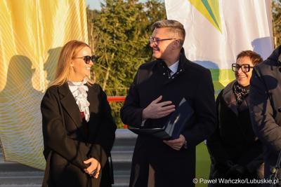 Uroczyste otwarcie IV etapu obwodnicy Drezdenka