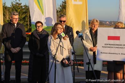 Uroczyste otwarcie IV etapu obwodnicy Drezdenka