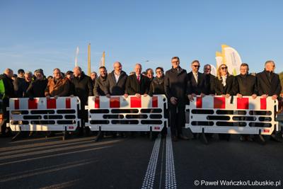 Uroczyste otwarcie IV etapu obwodnicy Drezdenka