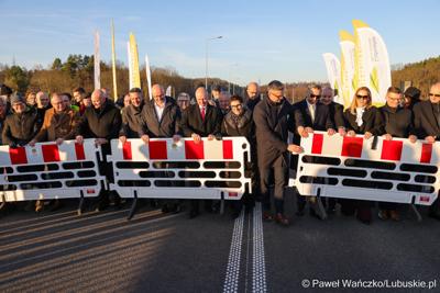 Uroczyste otwarcie IV etapu obwodnicy Drezdenka