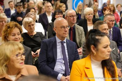 Uroczystość wręczenia odznaczeń dla zasłużonych pracowników gorzowskiego szpitala 