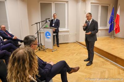 Uroczystość wręczenia odznaczeń dla zasłużonych pracowników gorzowskiego szpitala 