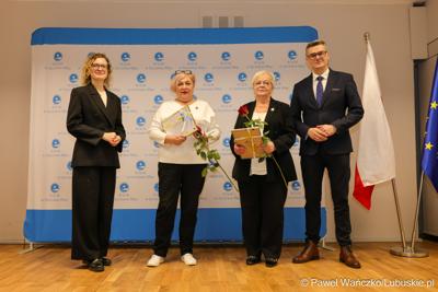 Uroczystość wręczenia odznaczeń dla zasłużonych pracowników gorzowskiego szpitala 