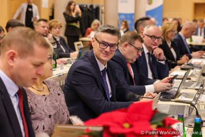 Uczestnicy XVII zwyczajnej sesja Sejmiku Województwa Lubuskiego