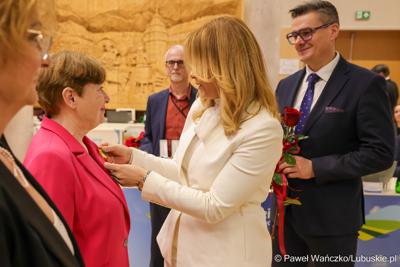 Uczestnicy XVII zwyczajnej sesja Sejmiku Województwa Lubuskiego