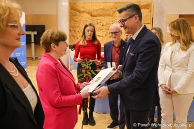 Uczestnicy XVII zwyczajnej sesja Sejmiku Województwa Lubuskiego