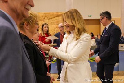 Uczestnicy XVII zwyczajnej sesja Sejmiku Województwa Lubuskiego