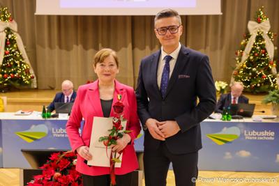 Uczestnicy XVII zwyczajnej sesja Sejmiku Województwa Lubuskiego