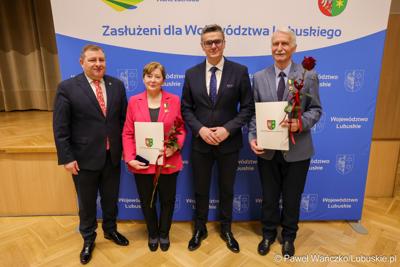 Uczestnicy XVII zwyczajnej sesja Sejmiku Województwa Lubuskiego