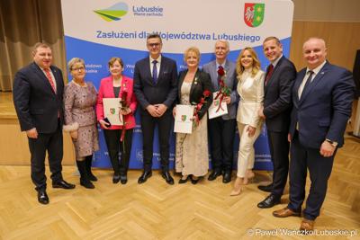 Uczestnicy XVII zwyczajnej sesja Sejmiku Województwa Lubuskiego