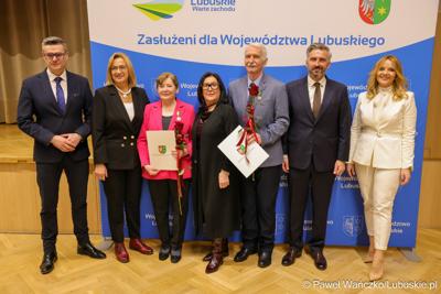 Uczestnicy XVII zwyczajnej sesja Sejmiku Województwa Lubuskiego