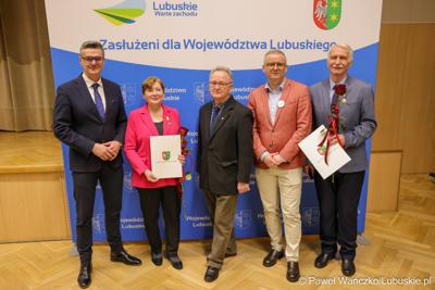 Uczestnicy XVII zwyczajnej sesja Sejmiku Województwa Lubuskiego