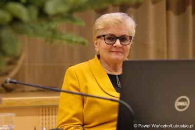 Uczestnicy XVII zwyczajnej sesja Sejmiku Województwa Lubuskiego