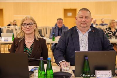 Uczestnicy XVII zwyczajnej sesja Sejmiku Województwa Lubuskiego