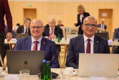 Uczestnicy XVII zwyczajnej sesja Sejmiku Województwa Lubuskiego