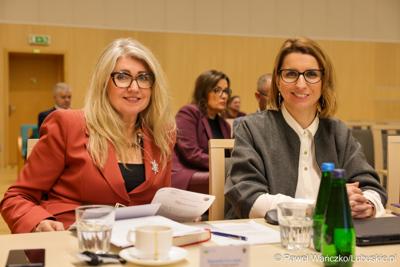 Uczestnicy XVII zwyczajnej sesja Sejmiku Województwa Lubuskiego