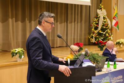 Uczestnicy XVII zwyczajnej sesja Sejmiku Województwa Lubuskiego