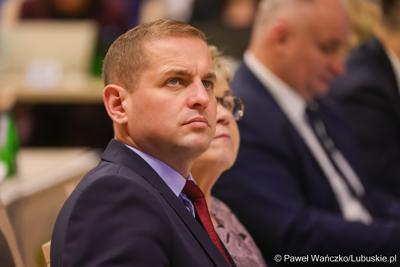 Uczestnicy XVII zwyczajnej sesja Sejmiku Województwa Lubuskiego