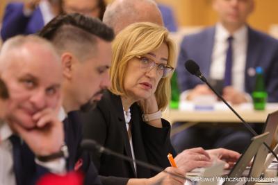 Uczestnicy XVII zwyczajnej sesja Sejmiku Województwa Lubuskiego