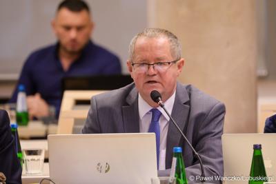 Uczestnicy XVII zwyczajnej sesja Sejmiku Województwa Lubuskiego