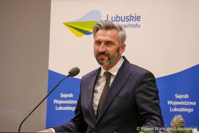 Uczestnicy XVII zwyczajnej sesja Sejmiku Województwa Lubuskiego