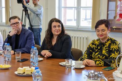 Spotkanie marszałka województwa lubuskiego z samorządowcami z powiatu słubickiego