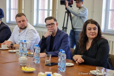Spotkanie marszałka województwa lubuskiego z samorządowcami z powiatu słubickiego