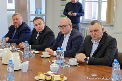 Spotkanie marszałka województwa lubuskiego z samorządowcami z powiatu słubickiego