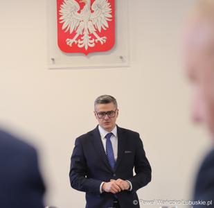 Marszałek województwa lubuskiego Sebastian Ciemnoczołowski