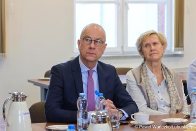 Spotkanie marszałka województwa lubuskiego z samorządowcami z powiatu słubickiego