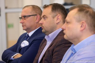 Spotkanie marszałka województwa lubuskiego z samorządowcami z powiatu słubickiego