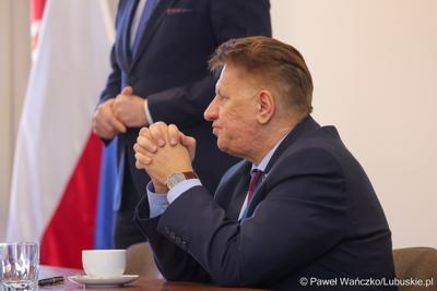 Starosta słubicki Leszek Bajon