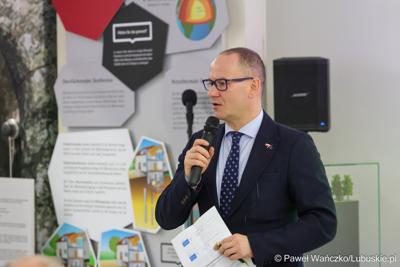 Dyrektor Biura Współpracy Zagranicznej i Europejskiej Współpracy Terytorialnej UMWL Radosław Brodzik
