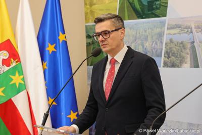 Marszałek Województwa Lubuskiego Sebastian Ciemnoczołowski