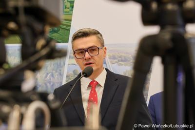 Marszałek Województwa Lubuskiego Sebastian Ciemnoczołowski