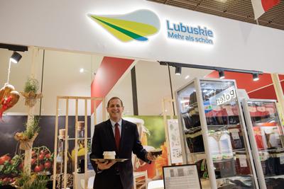 Lubuskie stoisko  na Grüne Woche 2026 przyciągało uwagę odwiedzających.