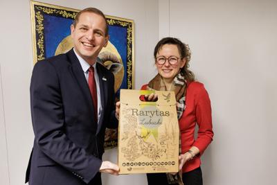 Lubuskie stoisko  na Grüne Woche 2026 przyciągało uwagę odwiedzających.