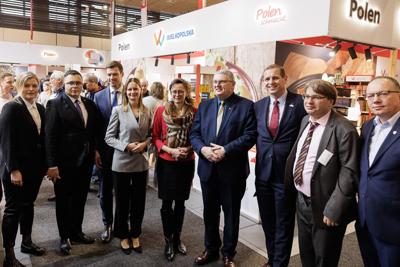 Lubuskie stoisko  na Grüne Woche 2026 przyciągało uwagę odwiedzających.